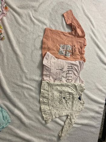 Lots tee-shirts fille