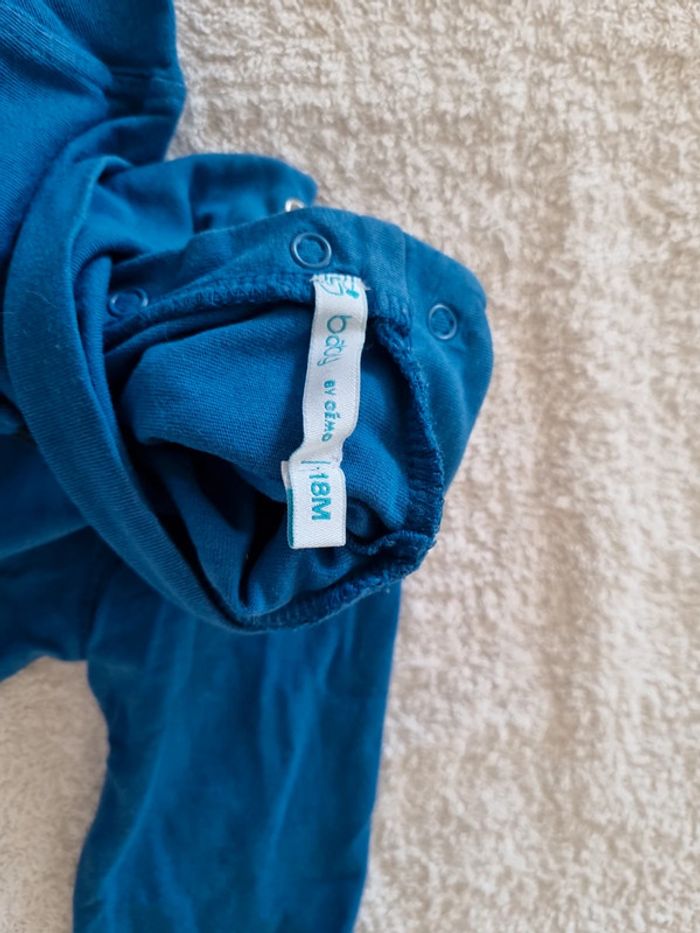 Tee-shirt gémo bleu - photo numéro 4