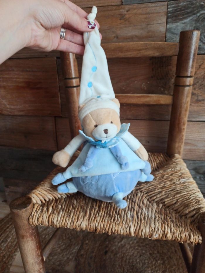 peluche ours musical doudou et compagnie tbe - photo numéro 6