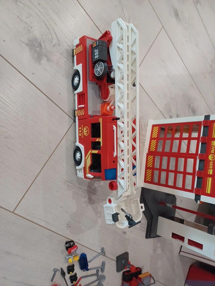 Lot playmobil pompier - photo numéro 2