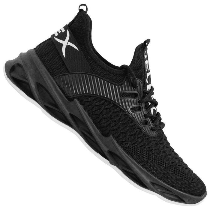 Baskets Chaussures Jelex Noir Homme - photo numéro 2