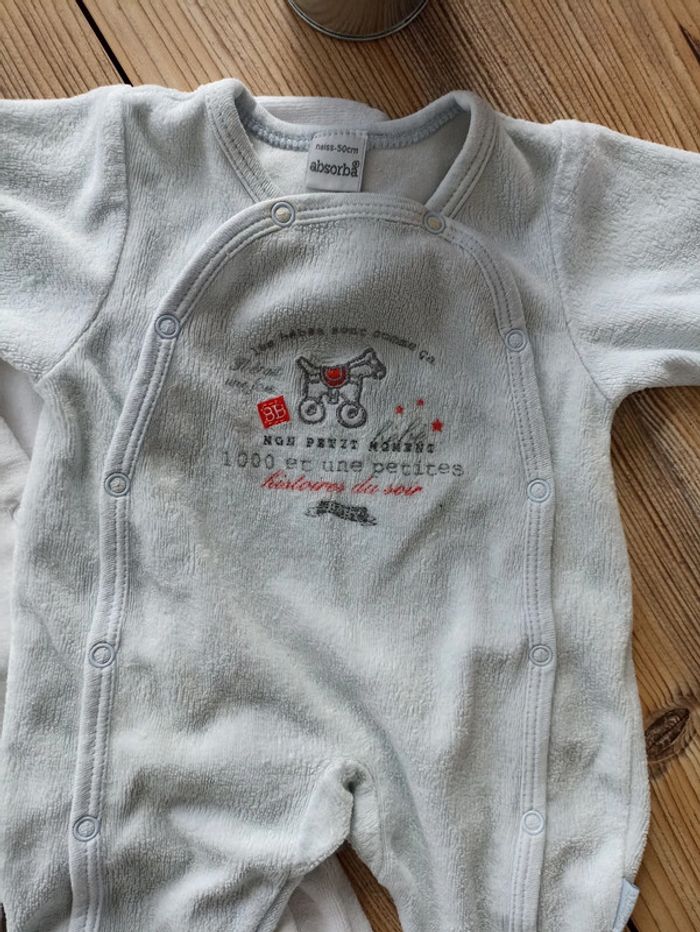 Lot de 2 pyjamas mixte naissance - photo numéro 2