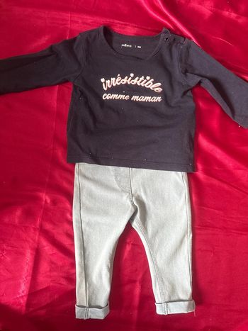 Ensemble bébé fille Gemo