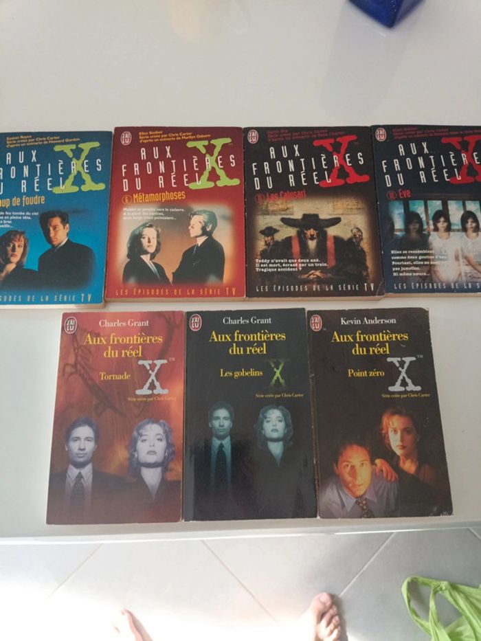 Lot livre x files.