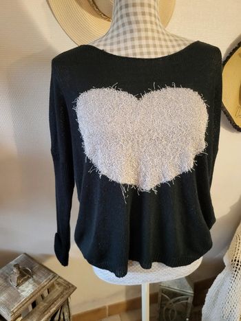 Pull léger cœur