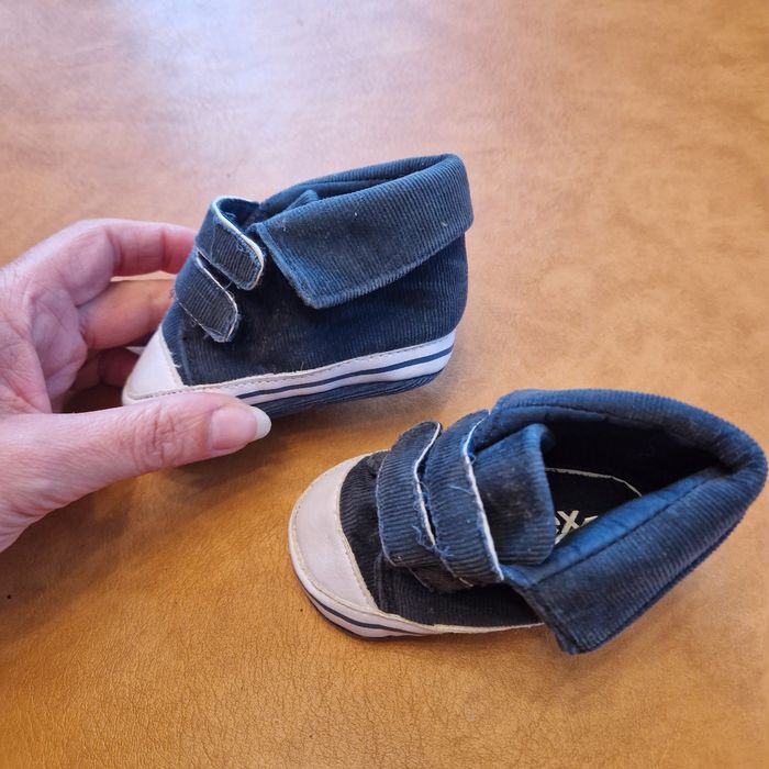 chaussures bébé souple en tissu - photo numéro 3