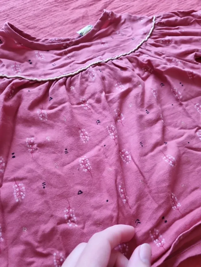 Blouse légère manches longues tape à l'œil très bon état 23 mois - photo numéro 2