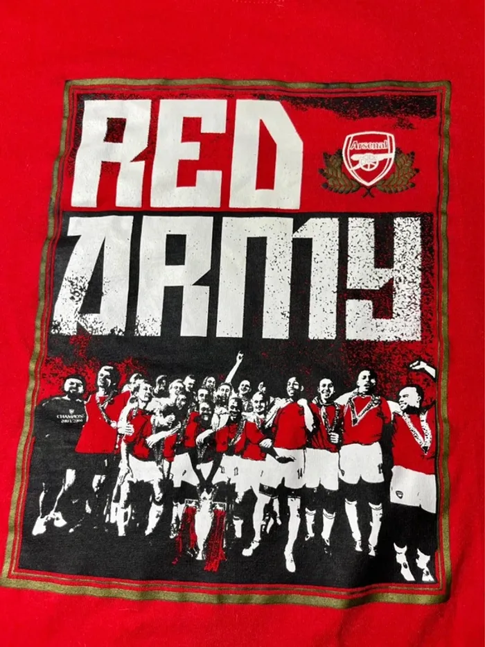 T-shirt Arsenal « Red Army » - photo numéro 2