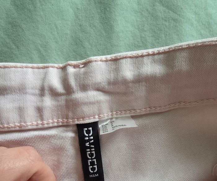 H&M Divided Short Denim Rose Très bon état 36 - photo numéro 4