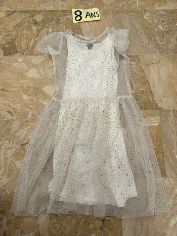 Robe tulle 8 ans paillettes