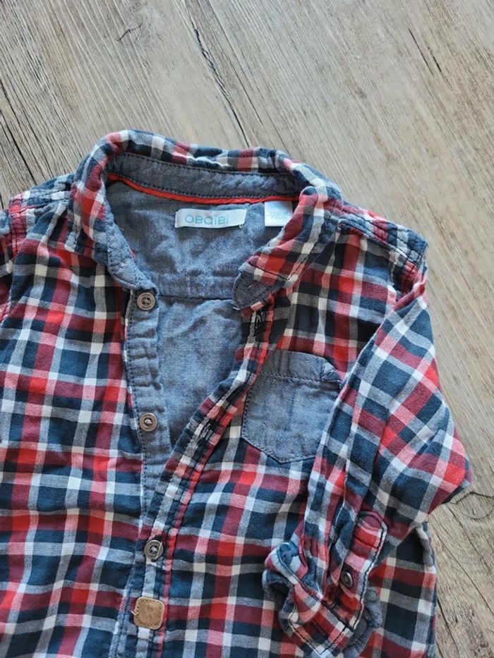 Chemise garçon Obaïbi 12 mois - photo numéro 2
