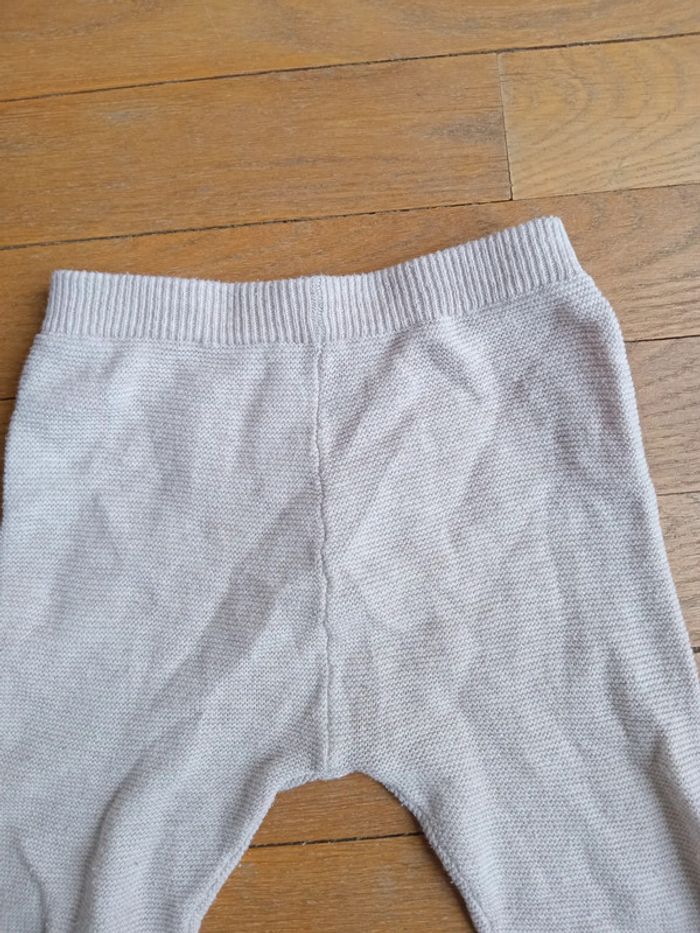 Legging coton fille mixte 6 mois Little Nutmeg - photo numéro 2
