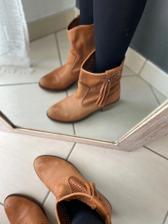 Bottine camel - photo numéro 3