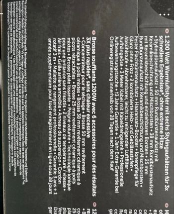 Brosse soufflante neuve Remington