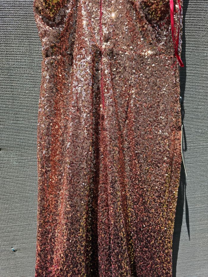 Magnifique robe sirene a sequins taille 42 neuve avec etiquette - photo numéro 5