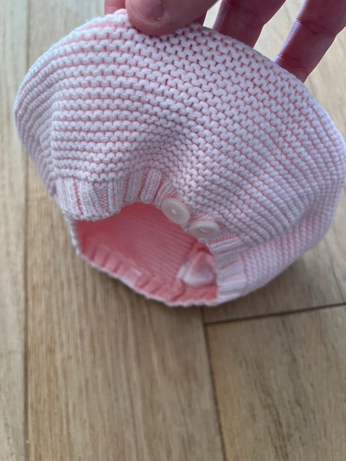 Béret fille rose obaibi 18/23 mois très bon état - photo numéro 2