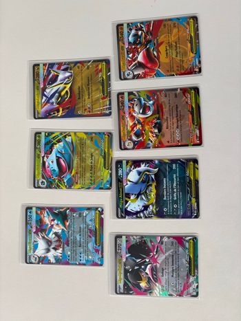 7 cartes ex mega évolution