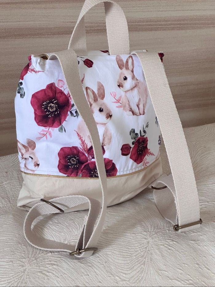 Sac à dos maternelle lapin - photo numéro 3