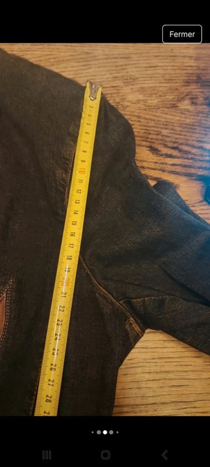 Veste en Jean marine et marron Olsen fr 46 - photo numéro 10