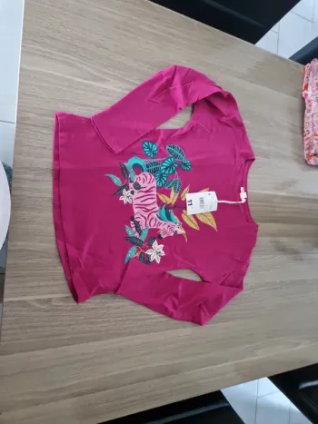 Haut longues manches fille