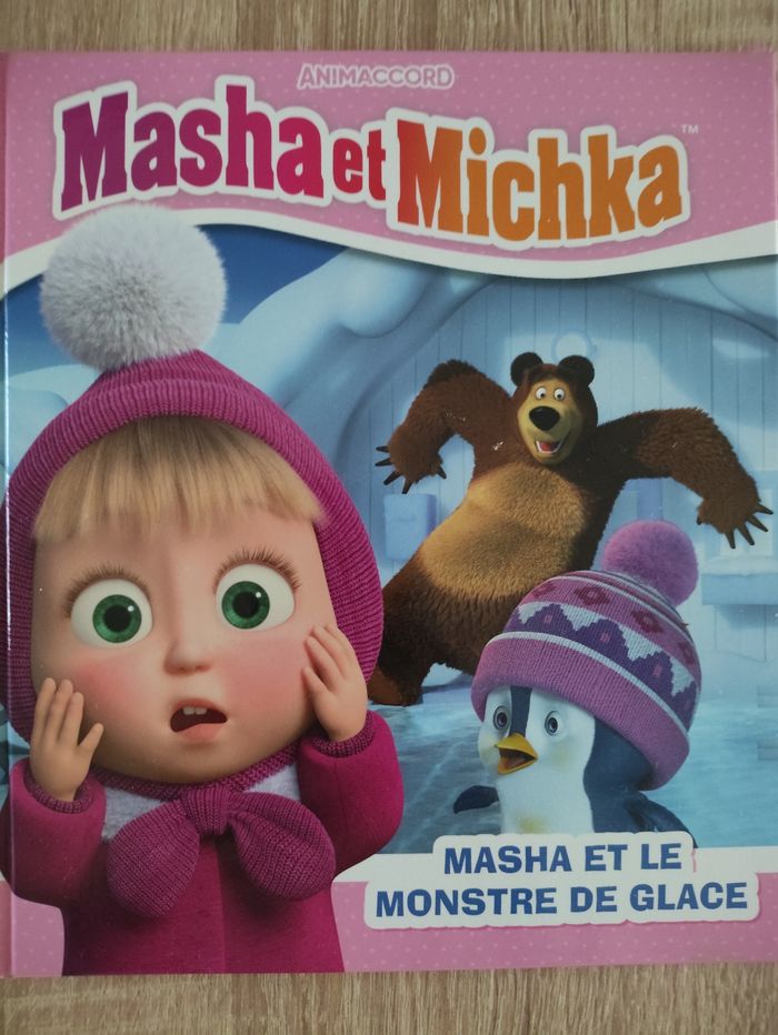Livre Masha et Michka le monstre de glace