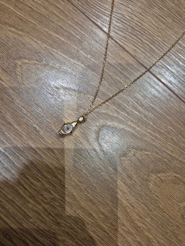 Chaîne + pendentif #plaqueor - photo numéro 8