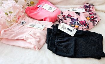 Lot 4 pièces Petit Bateau 100% coton Cardigan gilet, Short, Bloomer et Tunique Taille 36 mois
