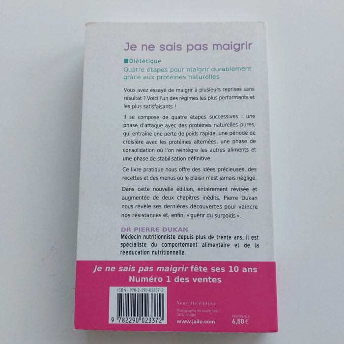 Livre - Je ne sais pas maigrir - photo numéro 2
