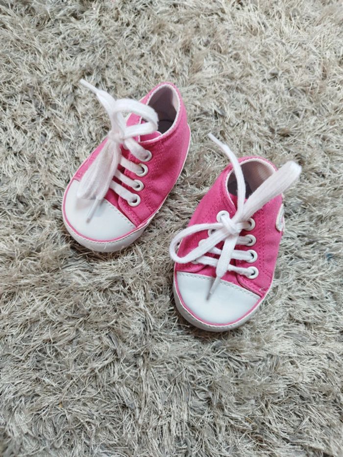 Basket naissance bébé fille Rose - photo numéro 2