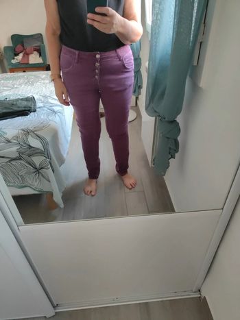 Pantalon karostar prune