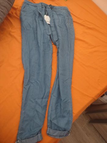 Pantalon denim régular fluide Kaporal