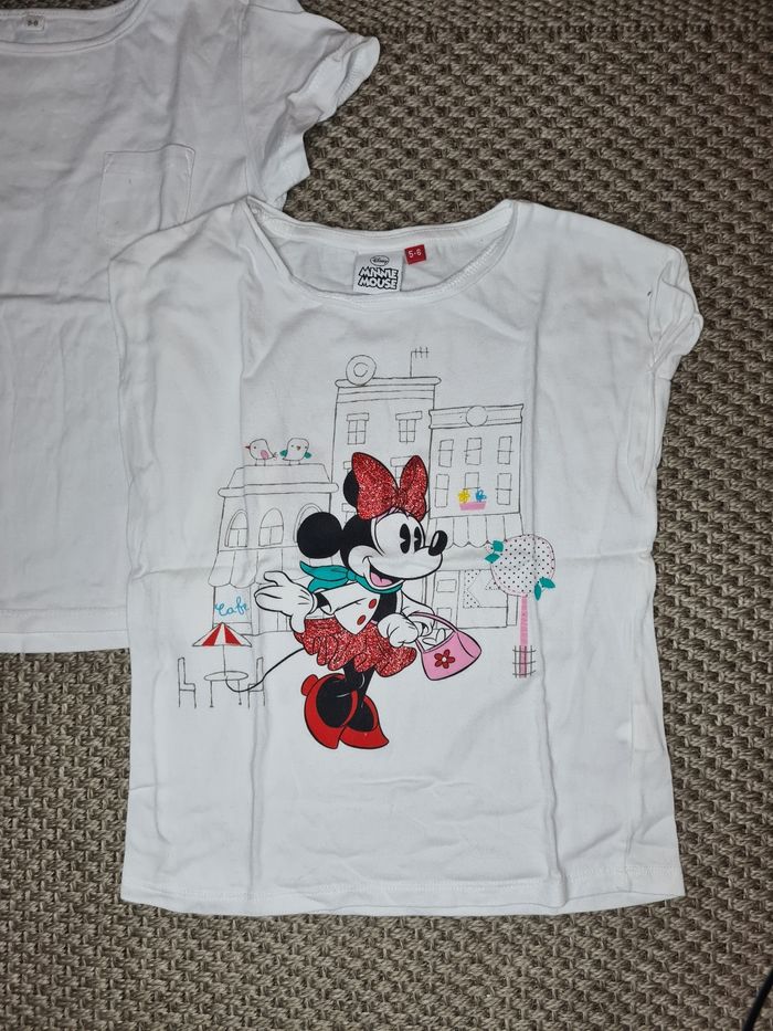 Lot de 4 t-shirts manches courtes fille - 5/6ans - photo numéro 7
