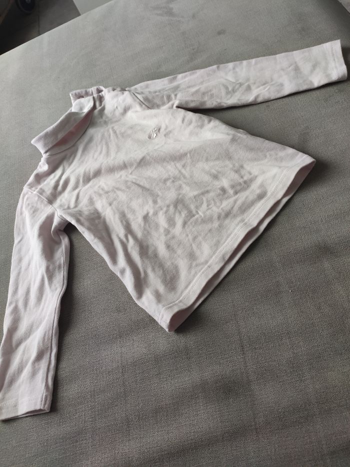 Sous pull rose 24 mois Cyrillus