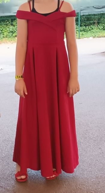 Robe de cérémonie rouge