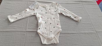 Bodies à manches longues 3mois unisexe