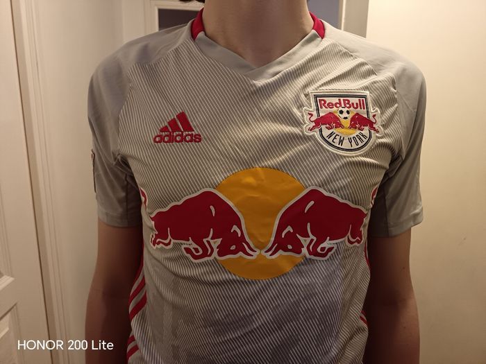 Maillot foot rare red.bull adidas neuve taille s adulte ado - photo numéro 8