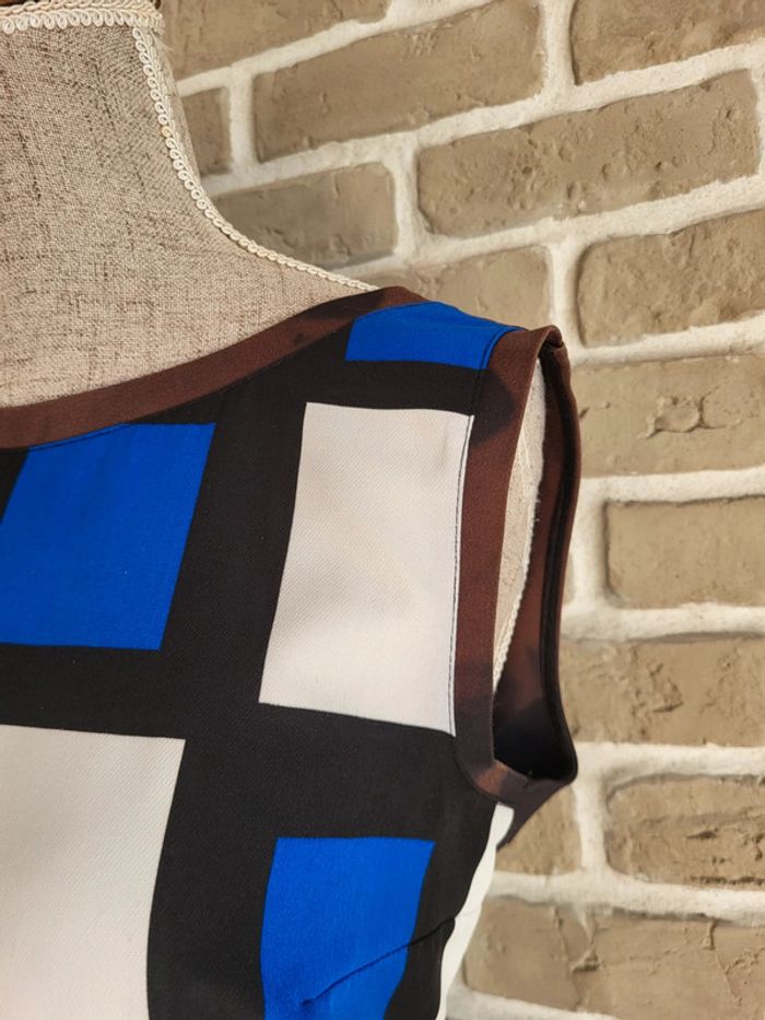 Robe style Art déco Mondrian - Sandro Ferronne - photo numéro 3