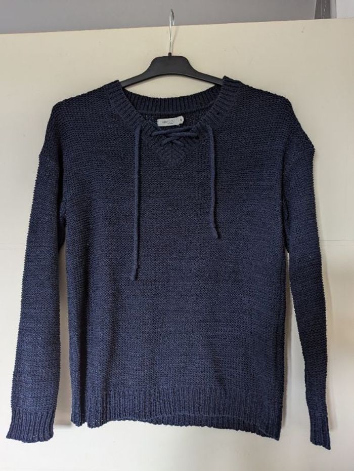 Pull bleu marine