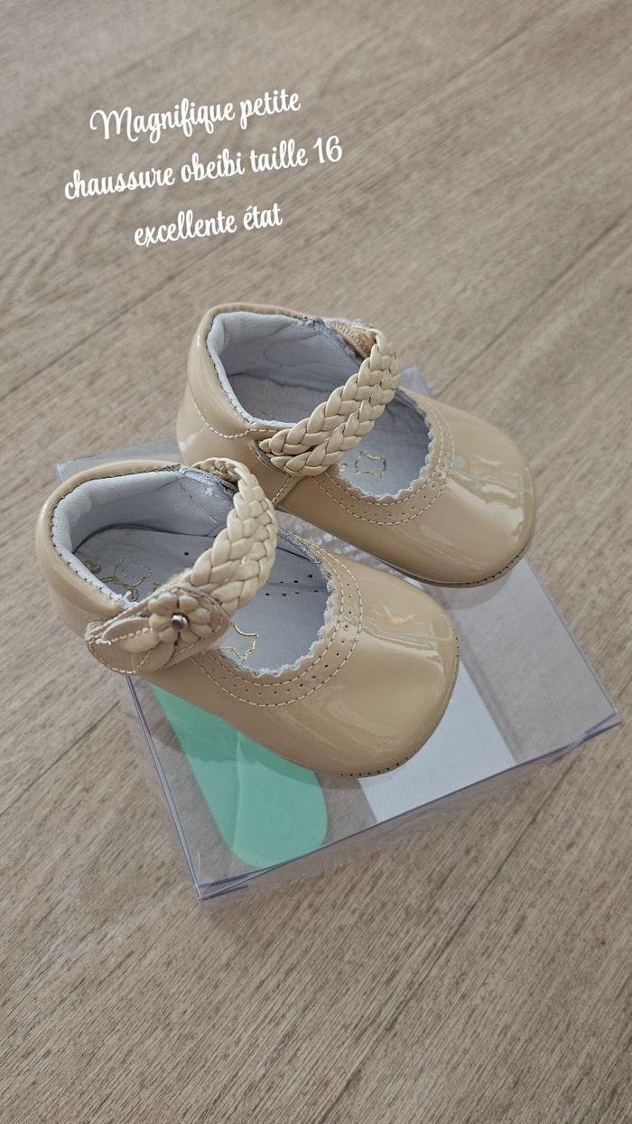 Chaussure bébé obeibi