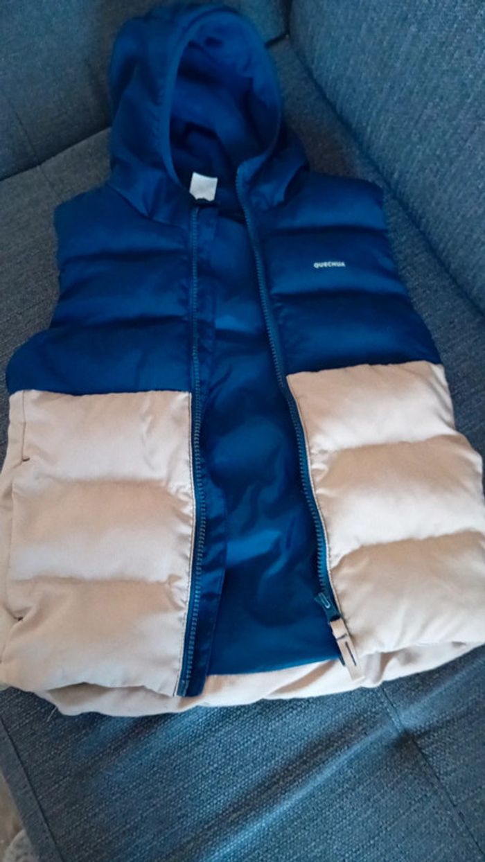 Doudoune sans manches en 5/6 ans