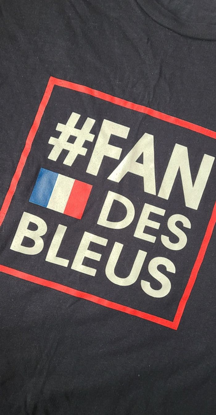 Tee shirt Fan des Bleus M - photo numéro 2
