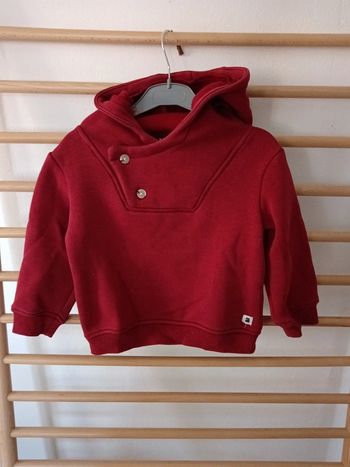Sweat a capuche kiabi tres chaud