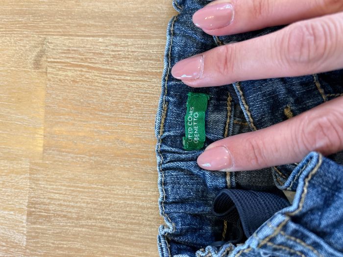 Jeans fille United Colors Of Benetton 12 mois - photo numéro 2