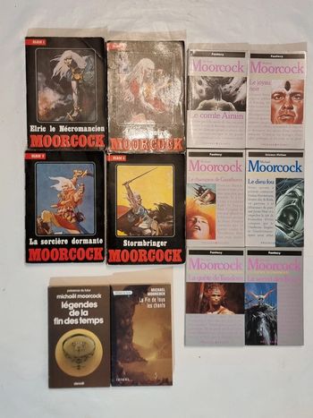 Lot romans et nouvelles de Michaël Moorcock