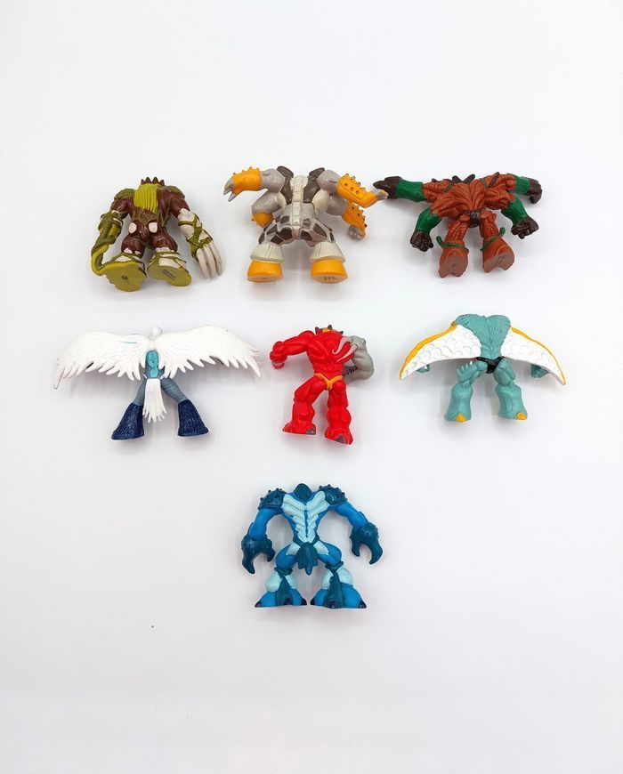 Lot de 7 figurines Gormiti Giochi Preziosi 2007, une sans date - collection Gormitis - photo numéro 5
