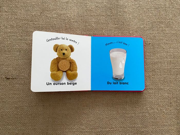 Livre les couleur à toucher Langue au Chat d'occasion - photo numéro 5