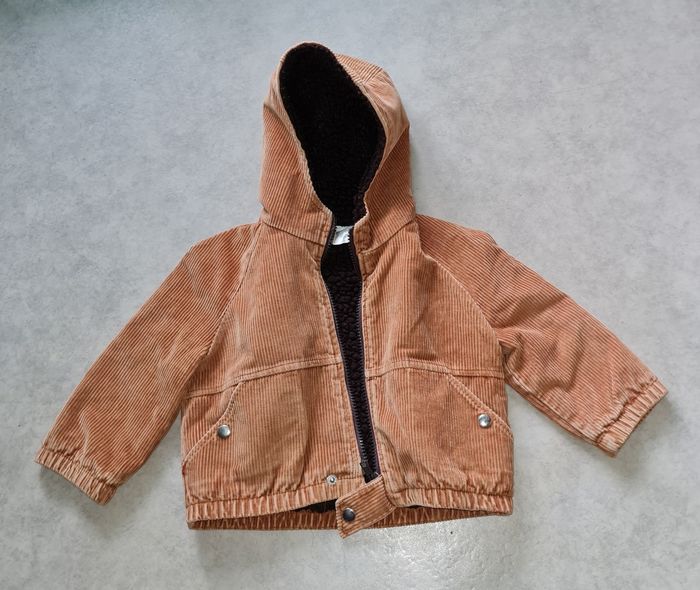 manteau blouson capuche vintage Coquet garçon 2 ans - photo numéro 9