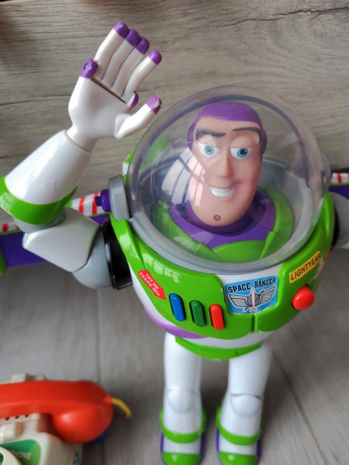 Lot toy story buzz Woody fourchette téléphone - photo numéro 6