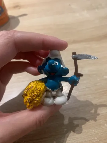 Schtroumpf paysan - Schleich Peyo 1981