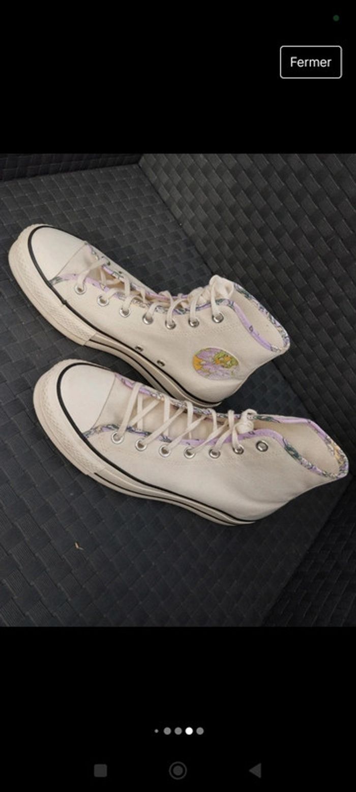 Converses blanches all star